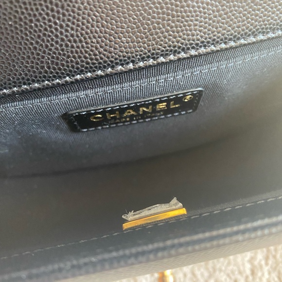 Chanel Leboy Black Gold Medium Calfskin - Picture 4 of 10